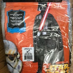 Star Wars darth Vader costume size small